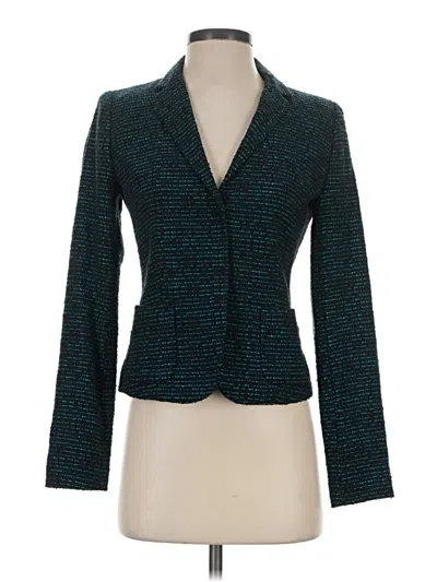 Pre-owned Tahari Blazer Jacket In Teal