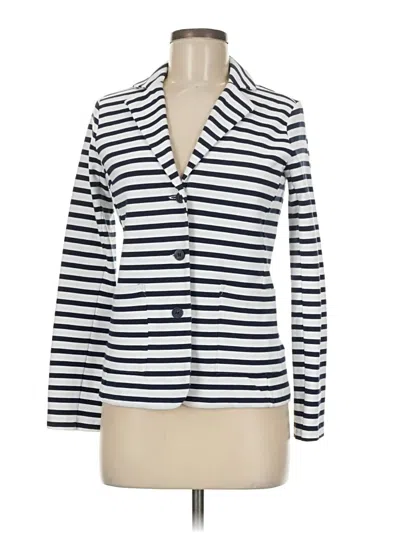 Pre-owned Tahari Blazer Jacket In White