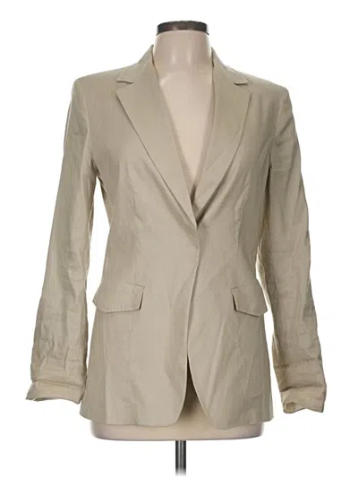 Pre-owned Tahari Blazer Jacket In White
