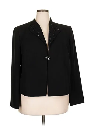 Pre-owned Tahari By Asl Blazer Jacket In Black