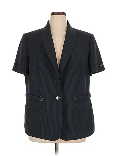 Pre-owned Tahari By Asl Blazer Jacket In Black