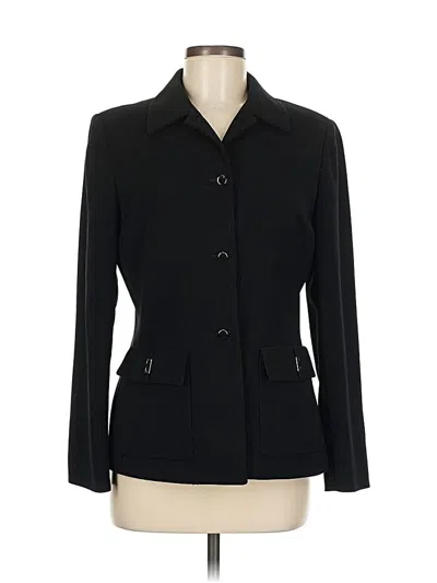 Pre-owned Tahari By Asl Blazer Jacket In Black