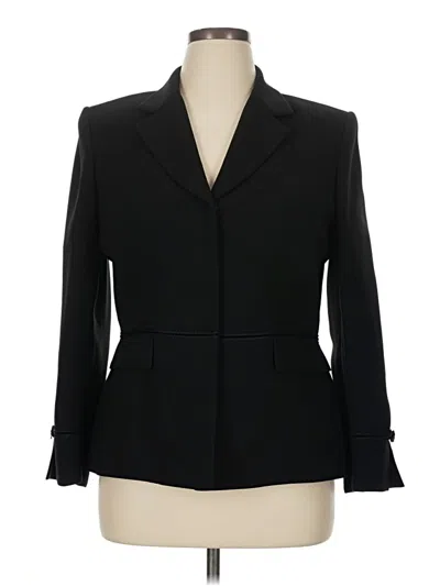 Pre-owned Tahari By Asl Blazer Jacket In Black