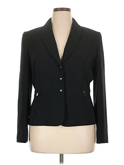 Pre-owned Tahari By Asl Blazer Jacket In Black