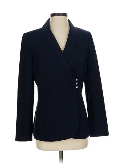 Pre-owned Tahari By Asl Blazer Jacket In Blue