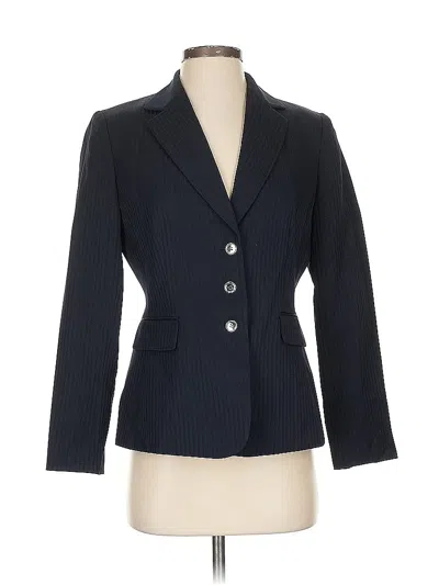 Pre-owned Tahari By Asl Blazer Jacket In Blue