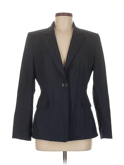 Pre-owned Tahari By Asl Blazer Jacket In Blue