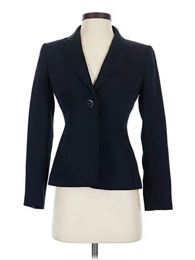Pre-owned Tahari By Asl Blazer Jacket In Blue