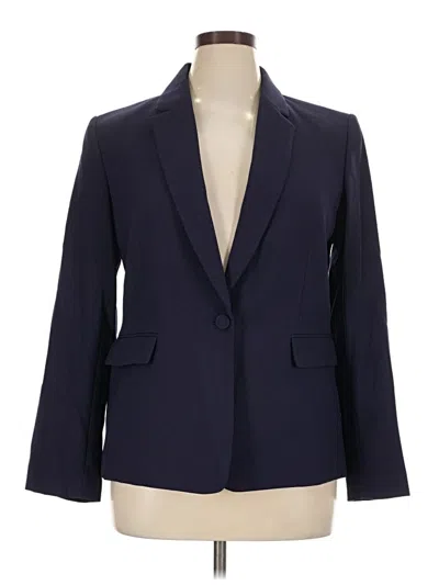 Pre-owned Tahari By Asl Blazer Jacket In Blue