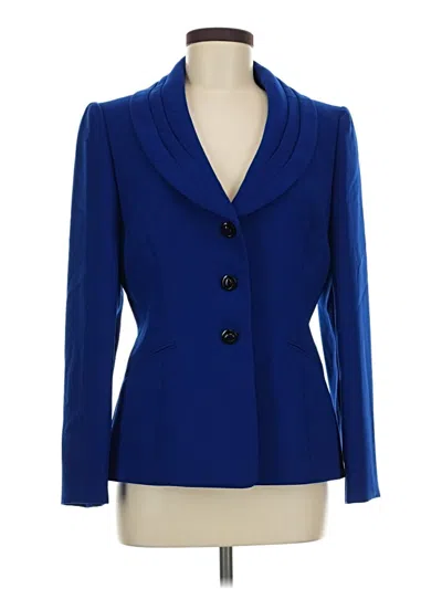 Pre-owned Tahari By Asl Blazer Jacket In Blue