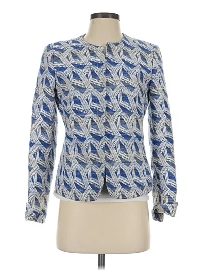Pre-owned Tahari By Asl Blazer Jacket In Blue