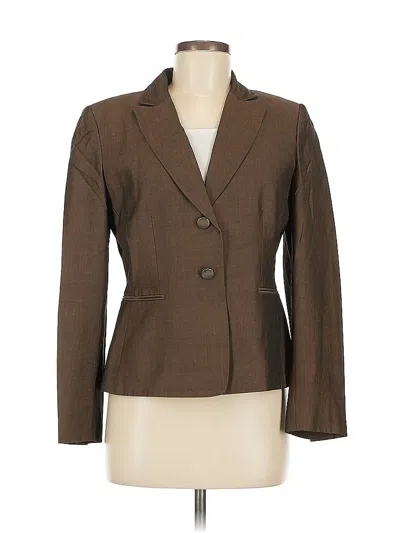 Pre-owned Tahari By Asl Blazer Jacket In Brown