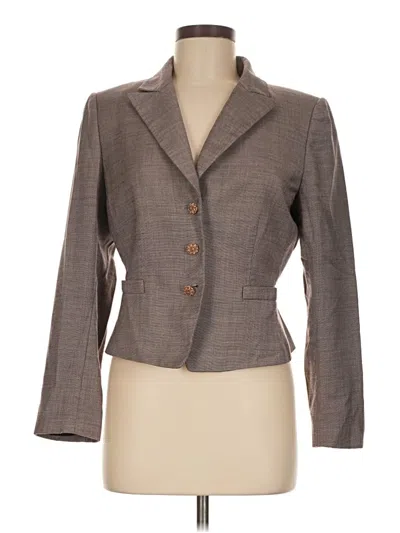 Pre-owned Tahari By Asl Blazer Jacket In Brown