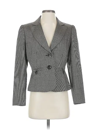 Pre-owned Tahari By Asl Blazer Jacket In Gray