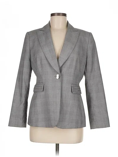 Pre-owned Tahari By Asl Blazer Jacket In Gray