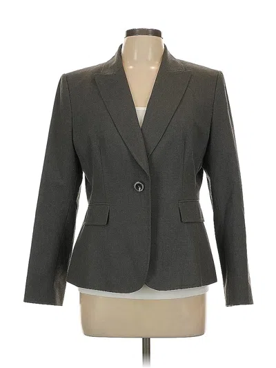 Pre-owned Tahari By Asl Blazer Jacket In Gray