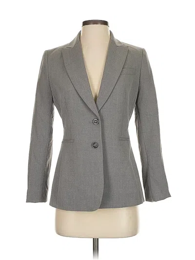 Pre-owned Tahari By Asl Blazer Jacket In Gray