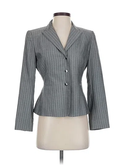 Pre-owned Tahari By Asl Blazer Jacket In Gray
