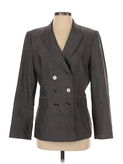 Pre-owned Tahari By Asl Blazer Jacket In Gray