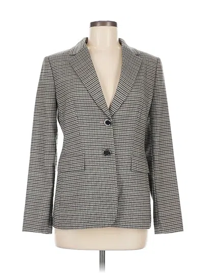 Pre-owned Tahari By Asl Blazer Jacket In Gray
