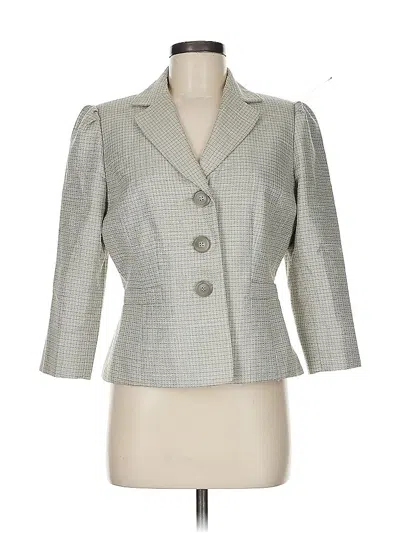 Pre-owned Tahari By Asl Blazer Jacket In Gray