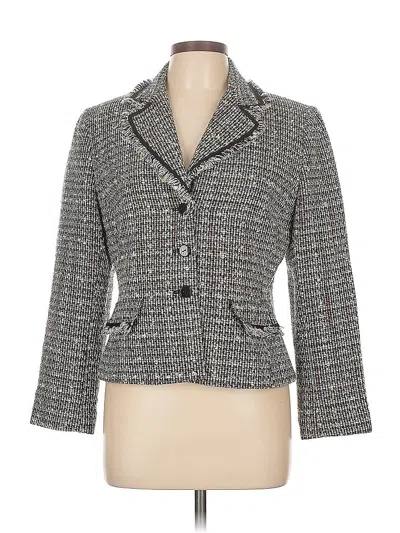 Pre-owned Tahari By Asl Blazer Jacket In Gray