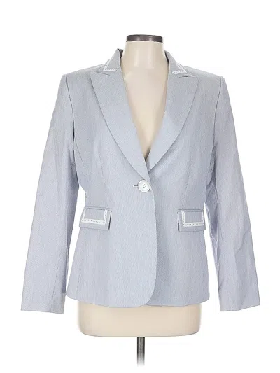 Pre-owned Tahari By Asl Blazer Jacket In Gray