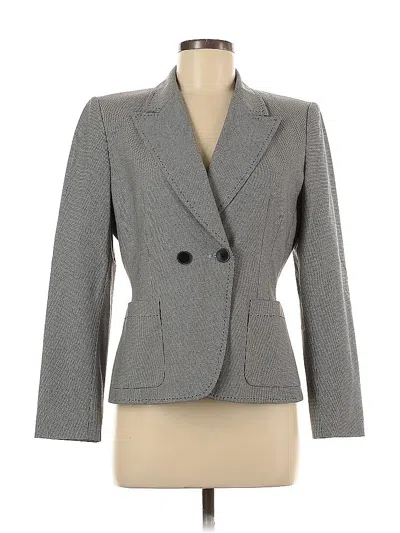 Pre-owned Tahari By Asl Blazer Jacket In Gray