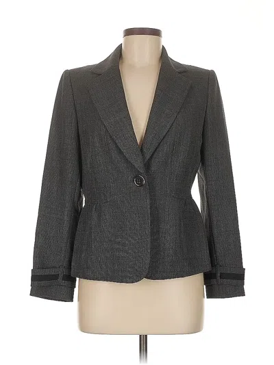 Pre-owned Tahari By Asl Blazer Jacket In Gray