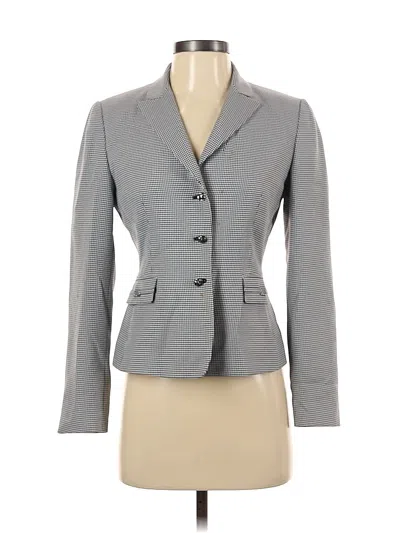 Pre-owned Tahari By Asl Blazer Jacket In Gray