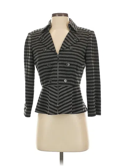 Pre-owned Tahari By Asl Blazer Jacket In Gray