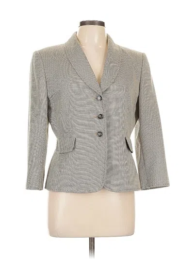 Pre-owned Tahari By Asl Blazer Jacket In Gray