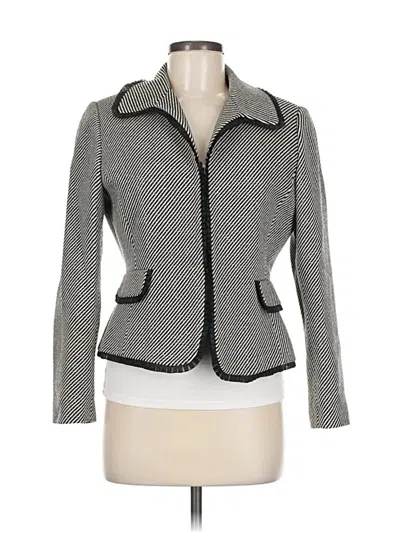 Pre-owned Tahari By Asl Blazer Jacket In Gray