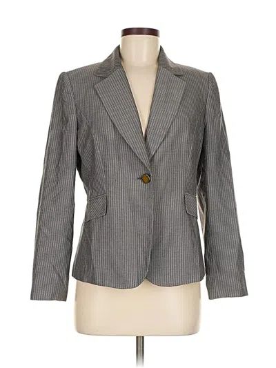Pre-owned Tahari By Asl Blazer Jacket In Gray