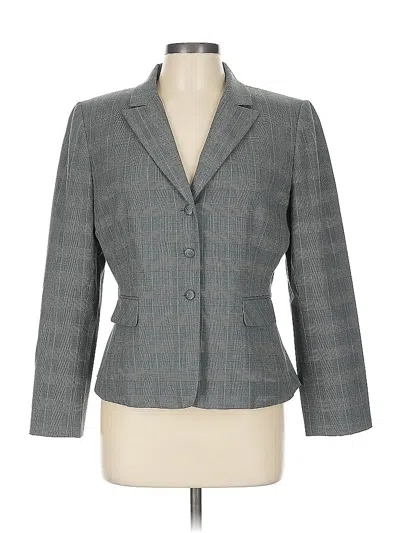 Pre-owned Tahari By Asl Blazer Jacket In Gray