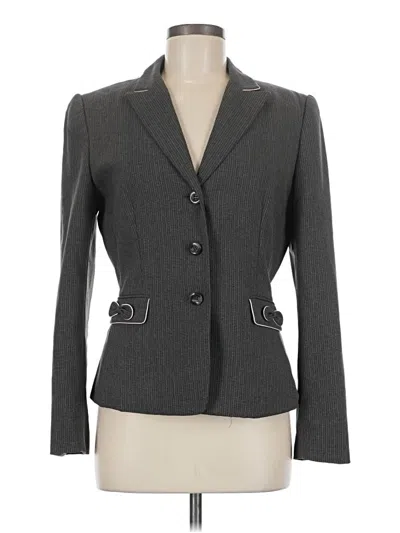 Pre-owned Tahari By Asl Blazer Jacket In Gray