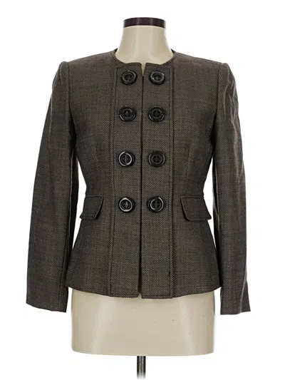 Pre-owned Tahari By Asl Blazer Jacket In Gray