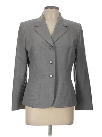 Pre-owned Tahari By Asl Blazer Jacket In Gray