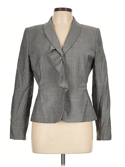 Pre-owned Tahari By Asl Blazer Jacket In Gray