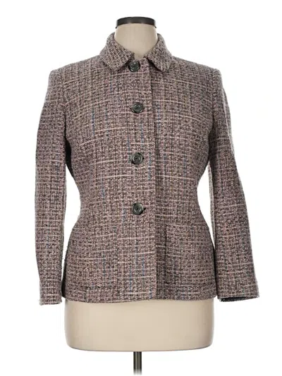 Pre-owned Tahari By Asl Blazer Jacket In Gray