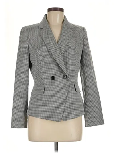 Pre-owned Tahari By Asl Blazer Jacket In Gray