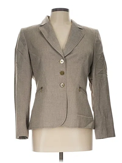 Pre-owned Tahari By Asl Blazer Jacket In Gray