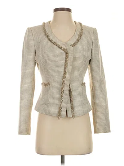 Pre-owned Tahari By Asl Blazer Jacket In Ivory
