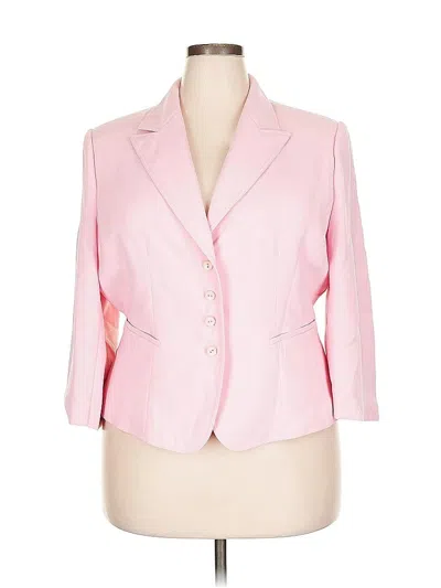 Pre-owned Tahari By Asl Blazer Jacket In Pink