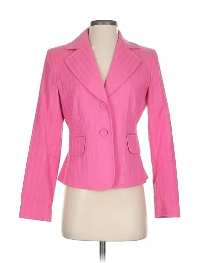 Pre-owned Tahari By Asl Blazer Jacket In Pink
