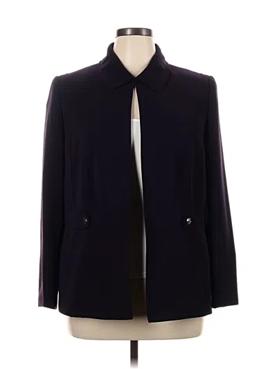 Pre-owned Tahari By Asl Blazer Jacket In Purple
