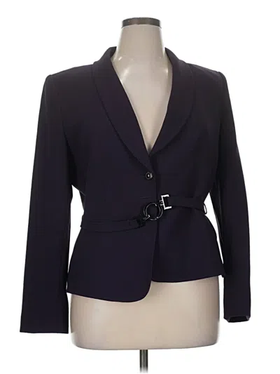 Pre-owned Tahari By Asl Blazer Jacket In Purple
