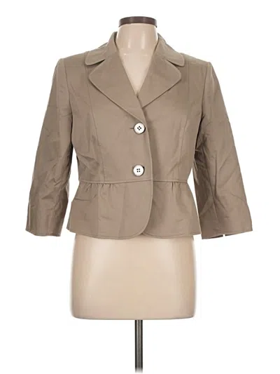Pre-owned Tahari By Asl Blazer Jacket In Tan