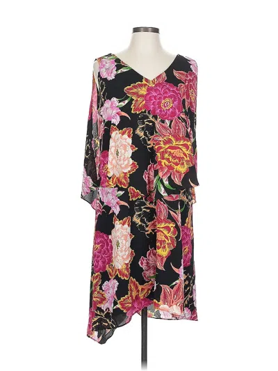 Pre-owned Tahari By Asl Casual Dress In Black