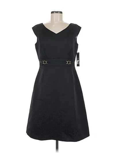 Tahari By Asl Casual Dress In Black